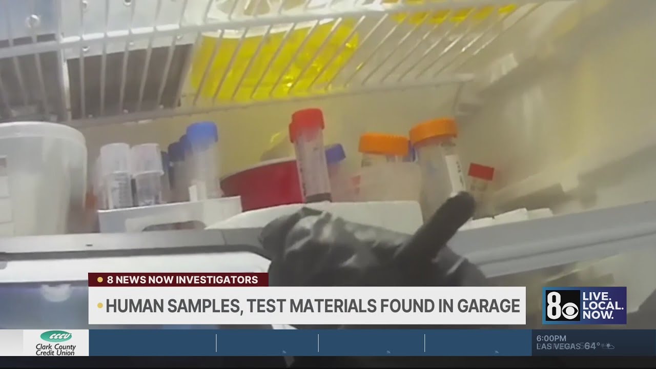 Las Vegas bio lab contained human samples, testing materials, FBI says