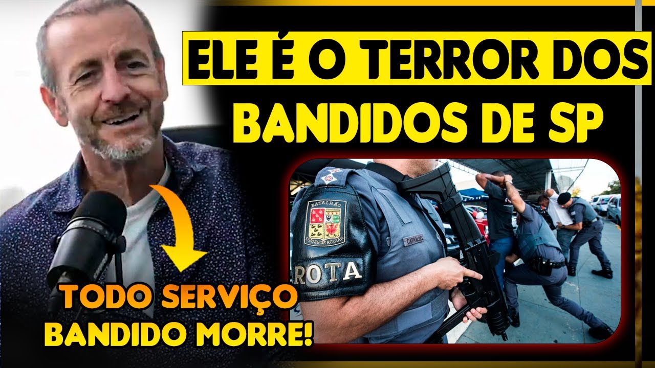 O POLICIAL MAIS LETAL DE SÃO PAULO  | TENENTE BRITES - ROTA - PMSP | COP CAST