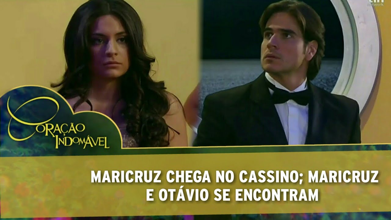 Cora&ccedil;&atilde;o Indom&aacute;vel - Maricruz chega na Ilha Dourada e se encontra com Ot&aacute;vio no cassino