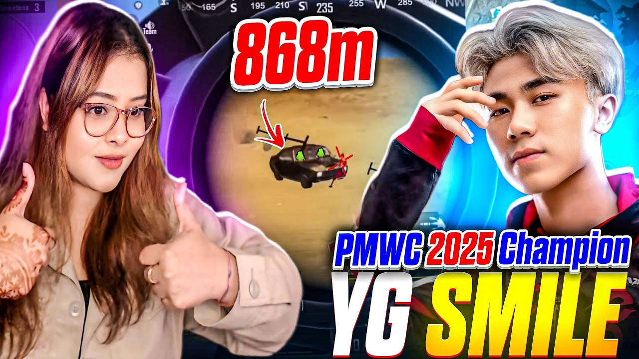 THE PMWC 2025 CHAMPION @MasterSMILE TRULY HAS SOME CRAZY 4X BURST'S & REFLEXES | REACTION