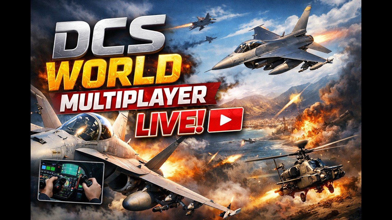 DCS World LIVE | F-16 Viper Multiplayer Combat