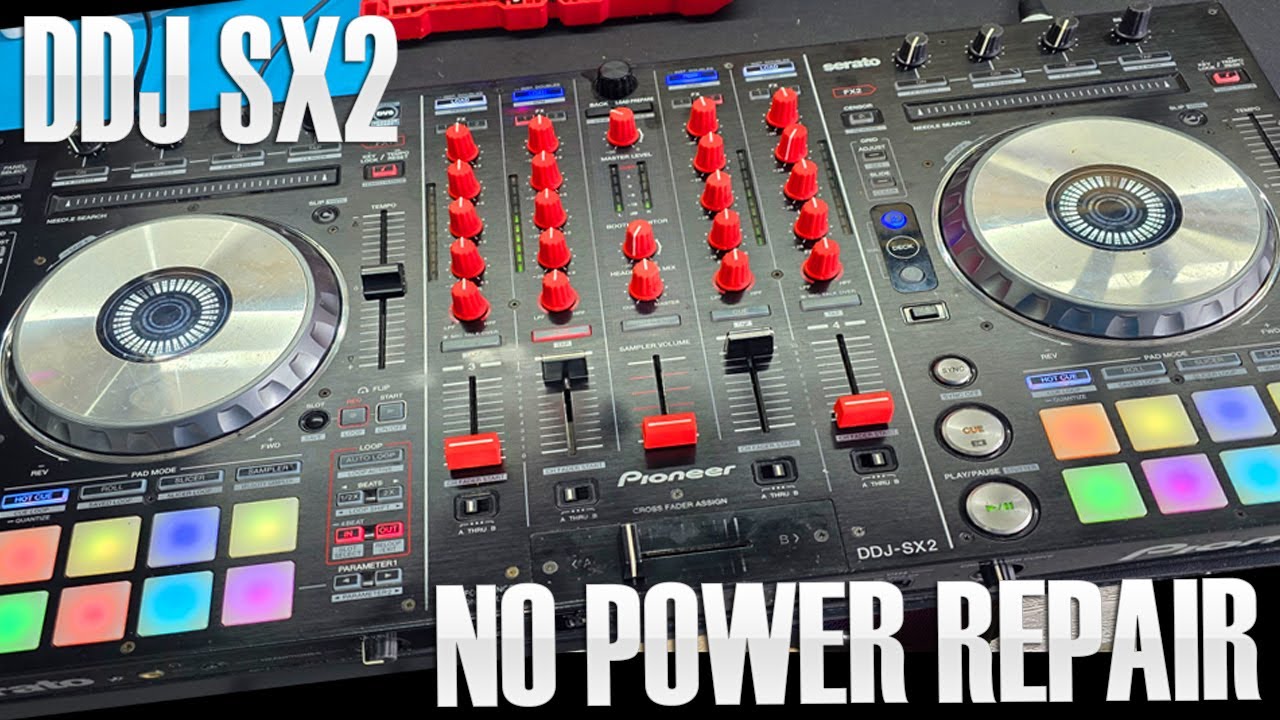 Pioneer DDJ SX2 No power Board Level Repair