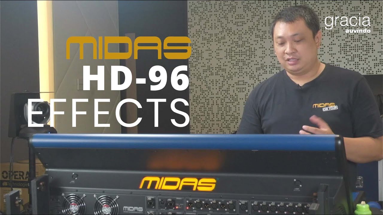 Midas Heritage D96 Effects Section Gracia Auvindo