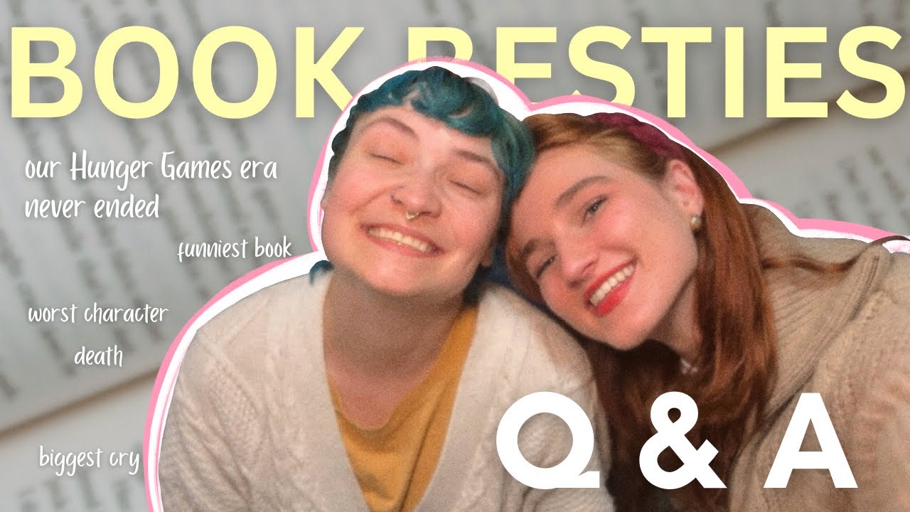 BOOKISH Q&A WITH MY BESTIE 💕 | Favourites, most emotional, characters we love