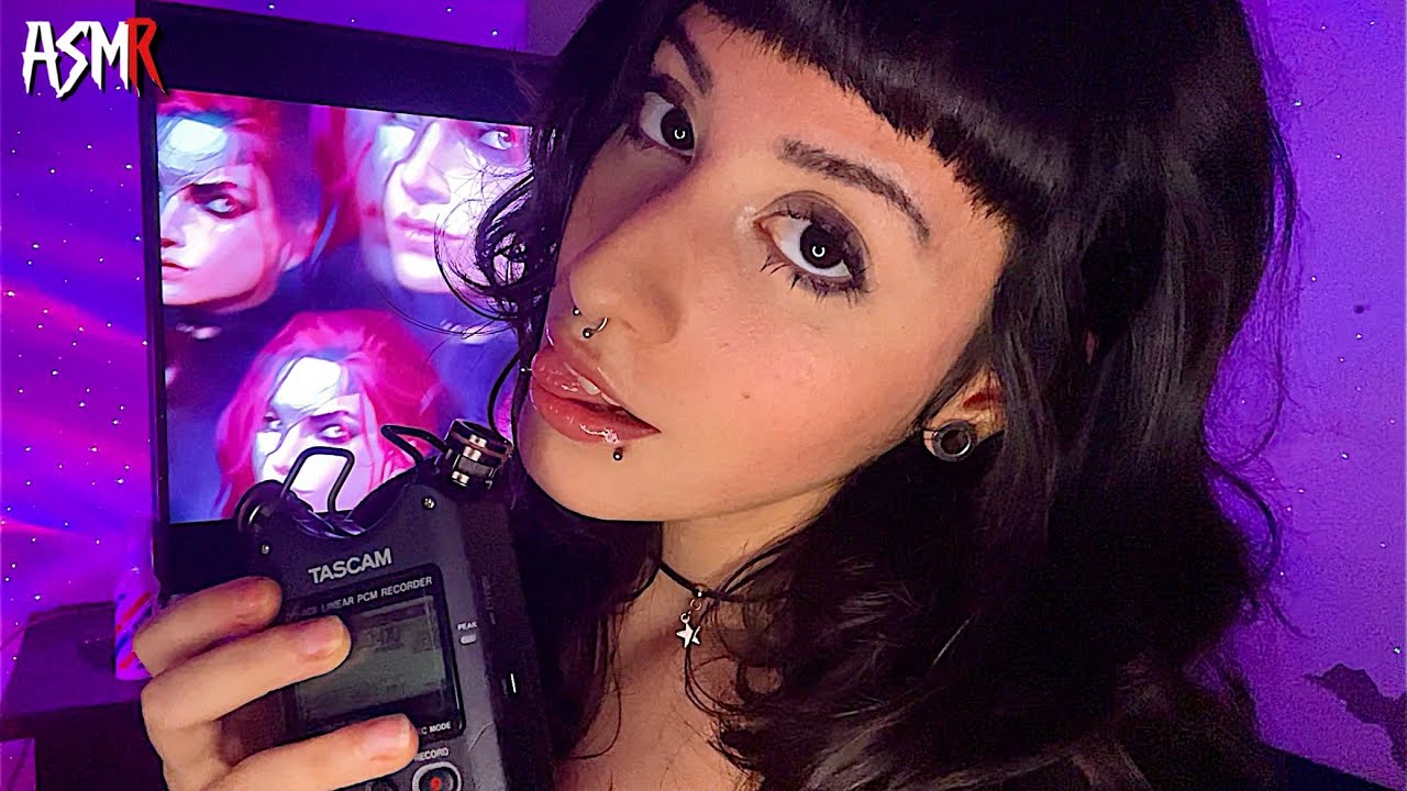 ASMR TASCAM ☆ SUSSURRO INAUDÍVEL de ORELHA a ORELHA 👂