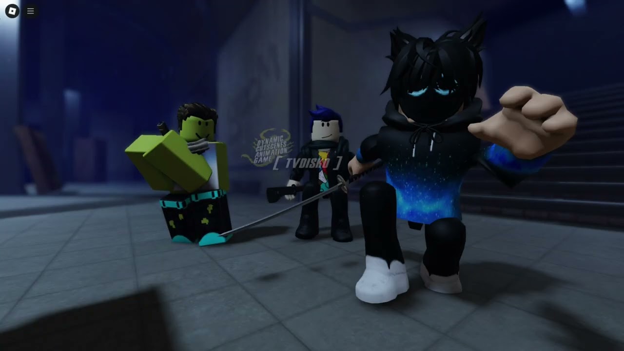 Some more animations with animation games on Roblox
