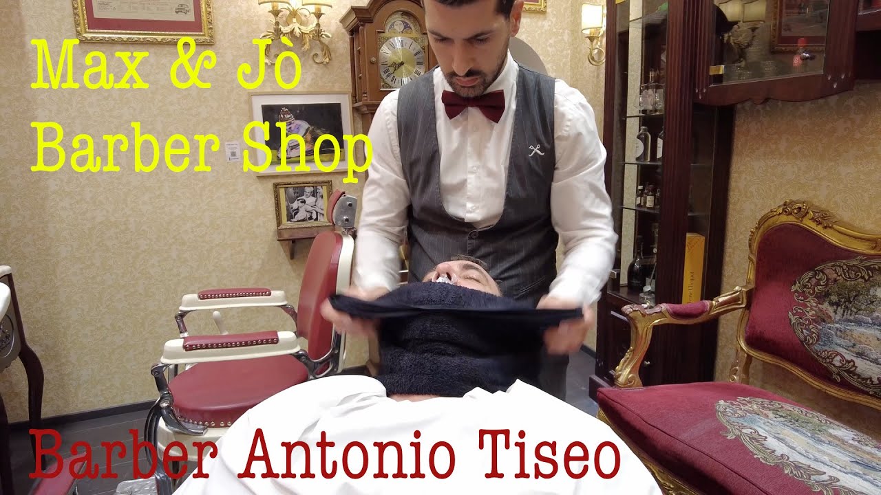 💈 Max & Jò Barber Shop - Barber Antonio Tiseo 💈 Rasatura tradizionale - wet shaving