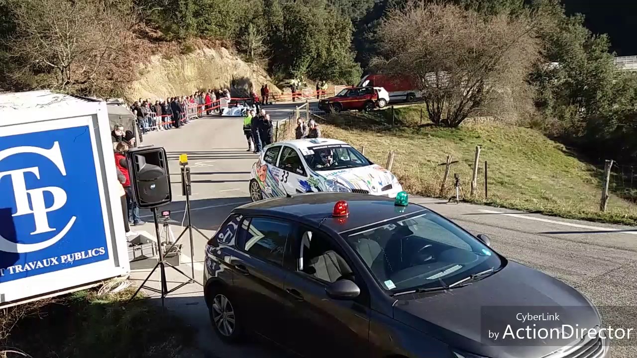 Course de côte du pont des abarines 2017 première manche d'essai