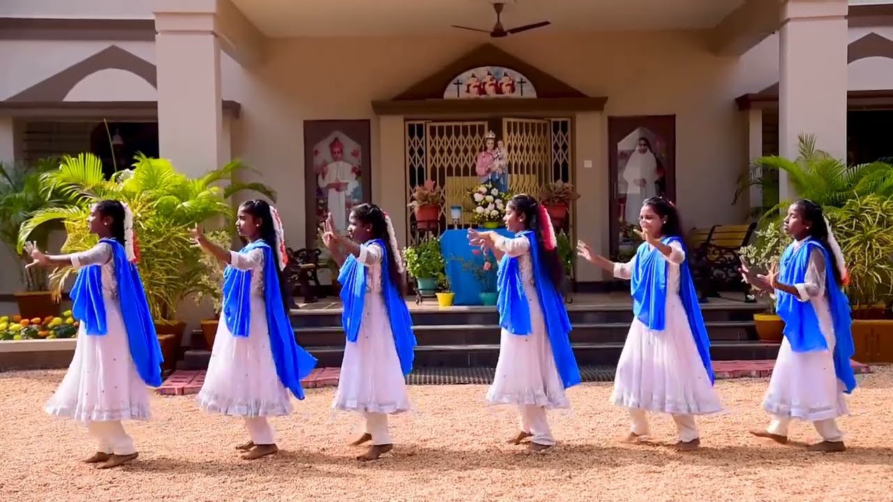 Dance on Mother Mary Song@SABS DIVYA JYOTI