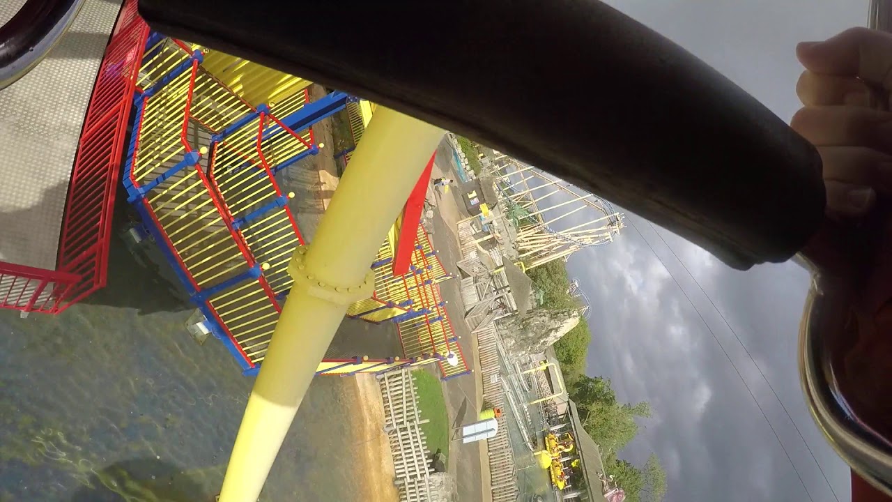 FLIP FLOP (onride) at Flamingo Land 8/10/2019