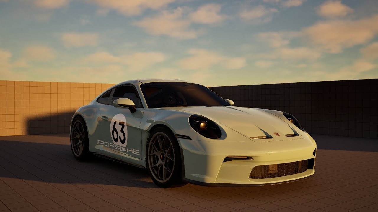 2024 Porsche 911 S/T Unreal Engine 5