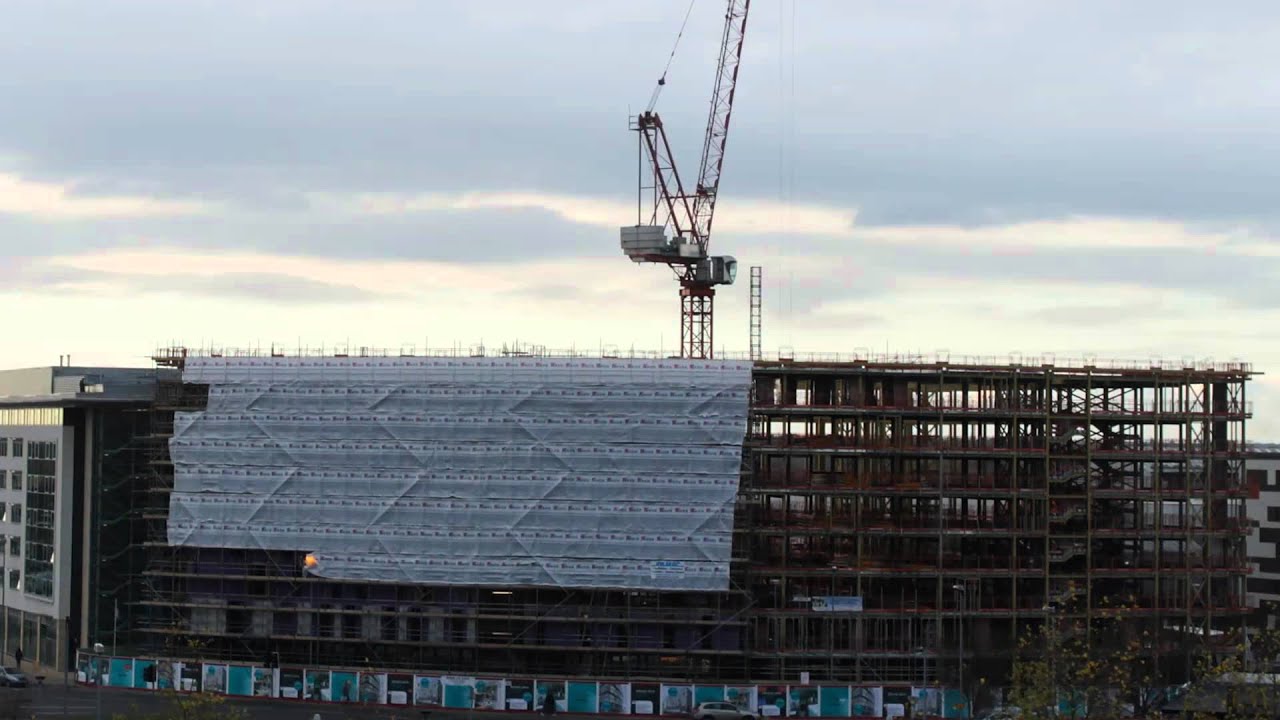 Time-lapse of The Gateway development in Lincoln