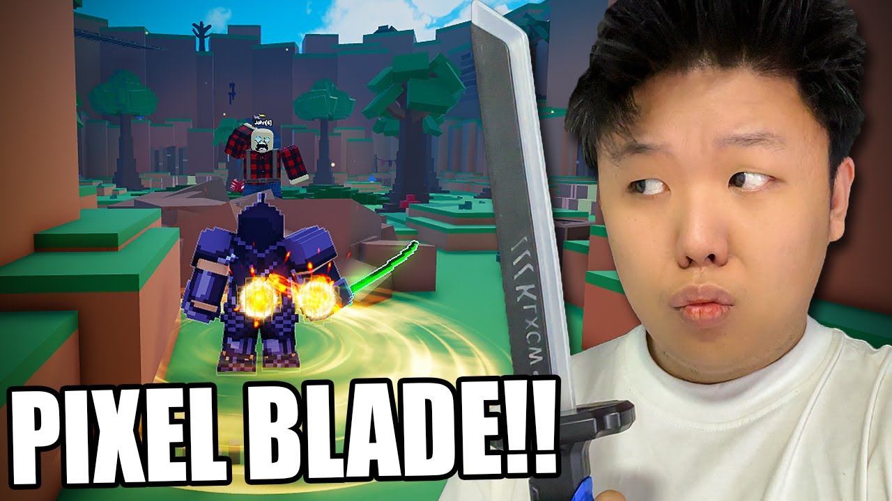 AKU MAIN ROBLOX PIXEL BLADE!!