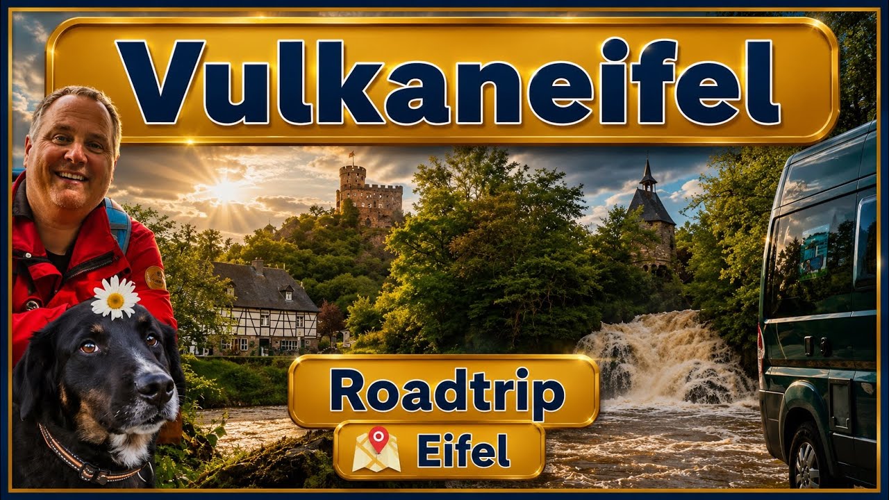 Roadtrip Vulkaneifel - 10 Tage im Süden der Eifel - Von Manderscheid nach Daun und Maria Laach