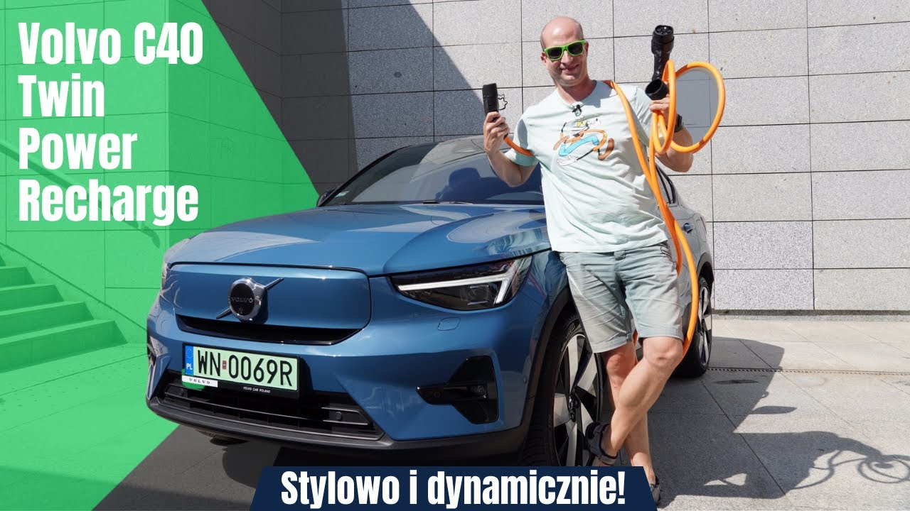 Volvo C40 Twin Power Recharge P8 408KM 2022. Stylowo i dynamicznie!