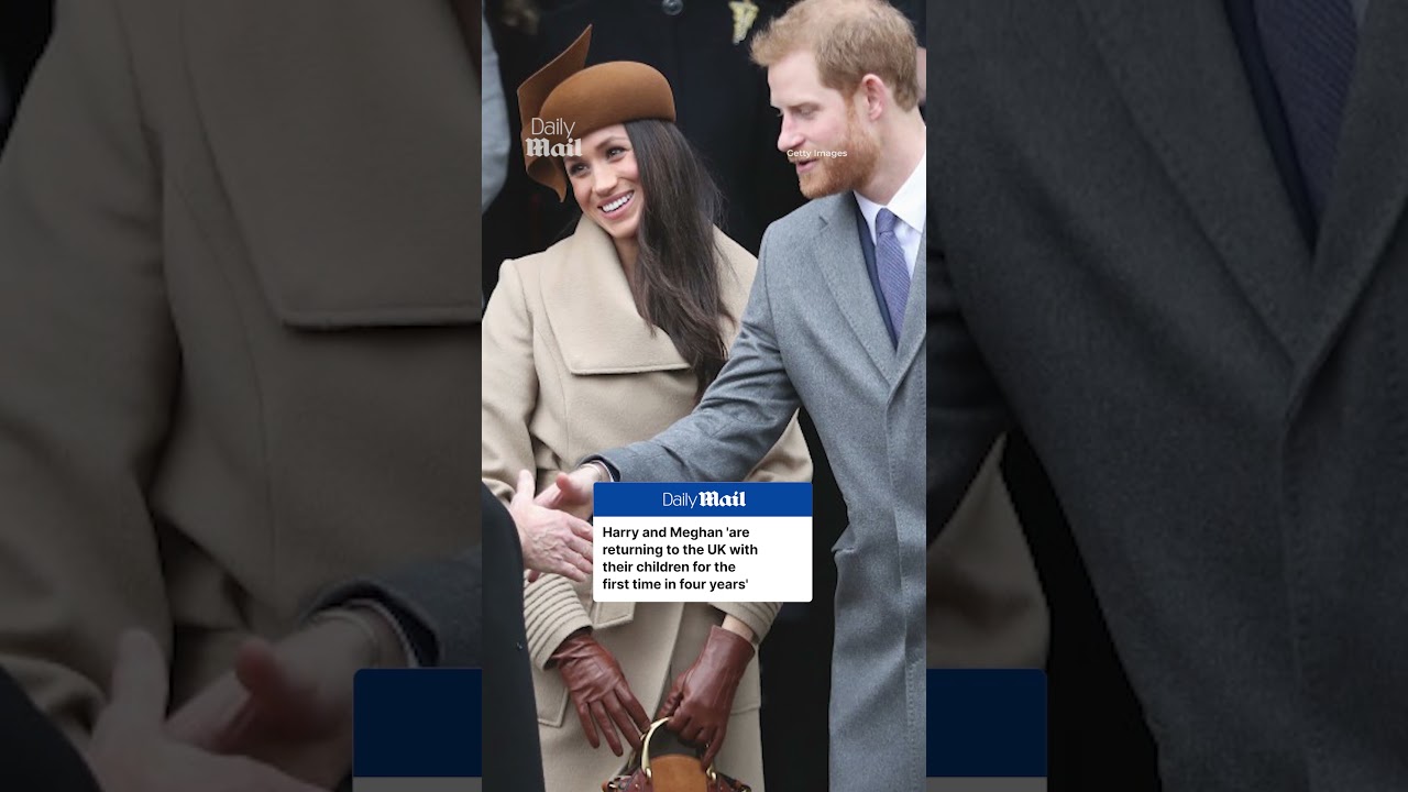 Harry and Meghan 'are returning to the UK with their children for the first time in four years'