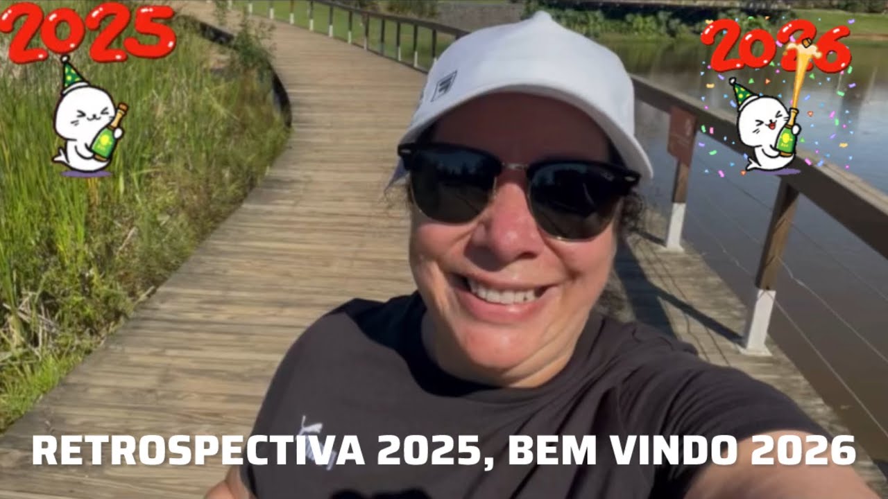 No Parque Capão do Corvo, conversando sobre o ano de 2025. #anonovo #2026 #retrospectiva #canoasrs 