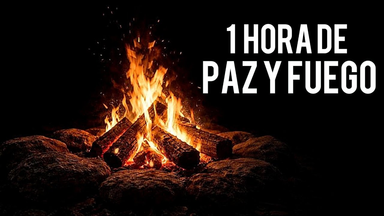 1 Hora de Fogata Relajante Paz y Calma para Dormir | Quiet Moments