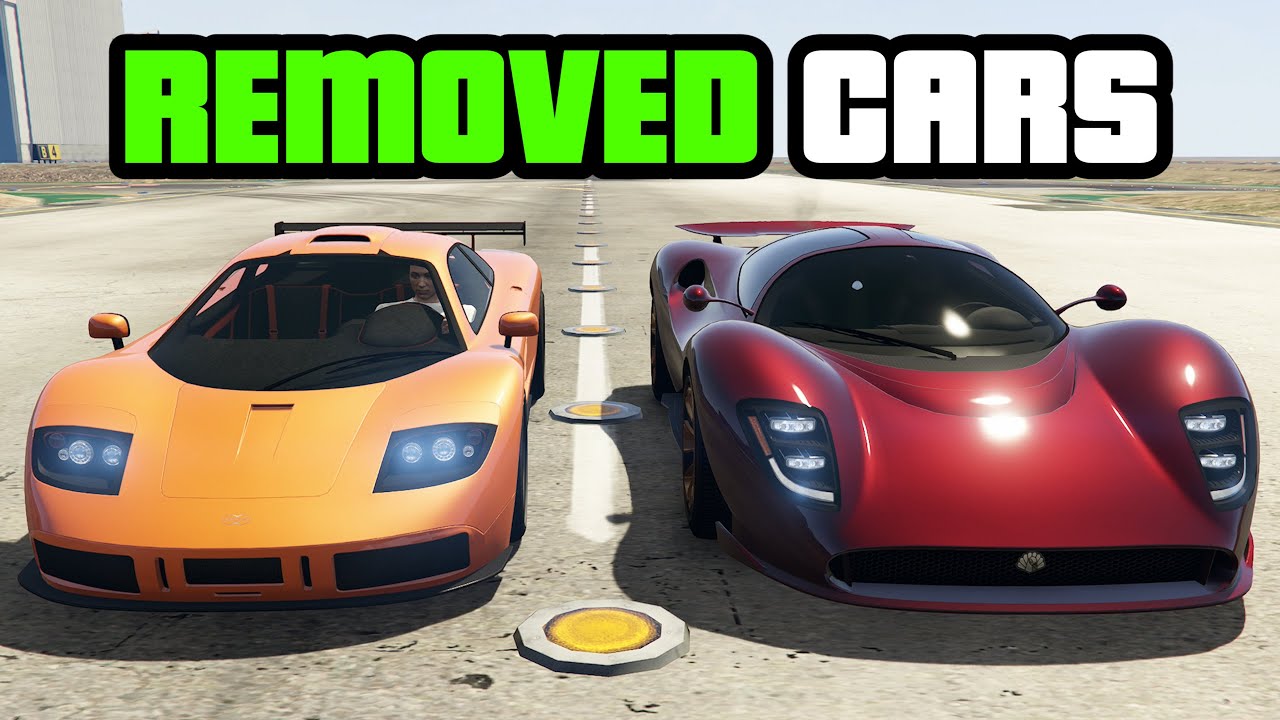 GTA 5 - Top 10 Best REMOVED Cars
