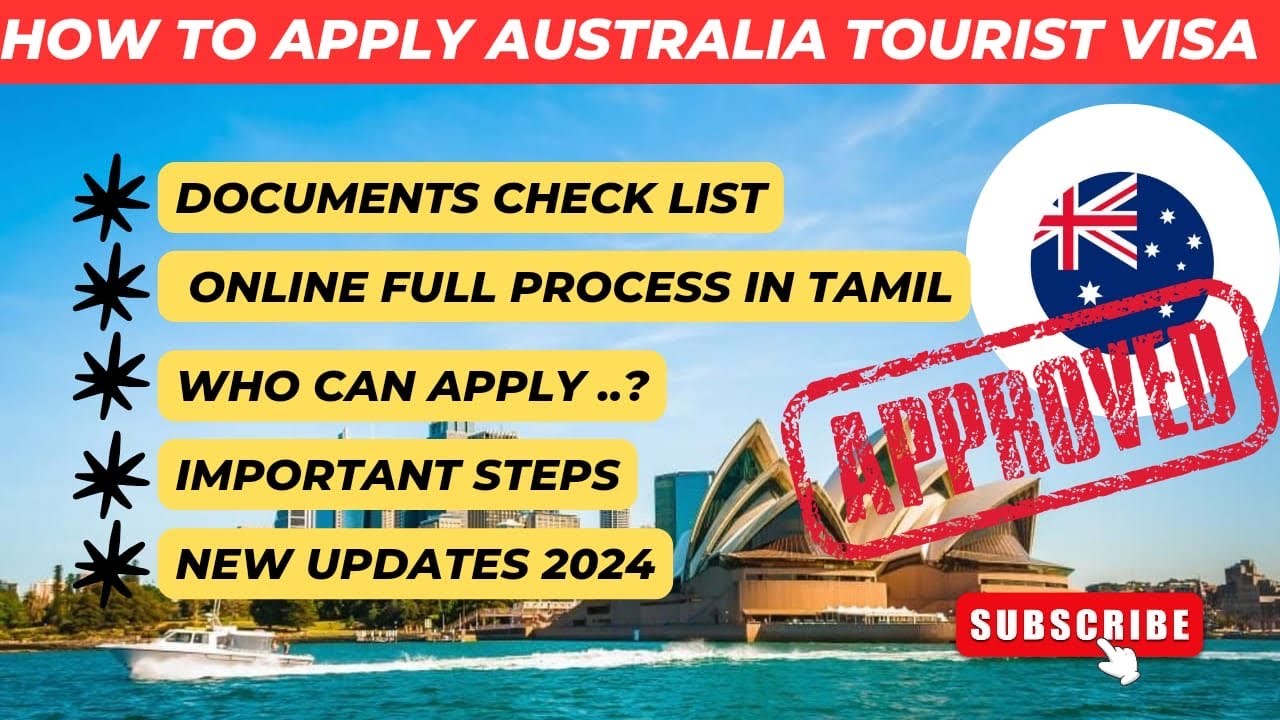 Australia tourist visa Tamil | How to apply Australia tourist visa online full process in Tamil