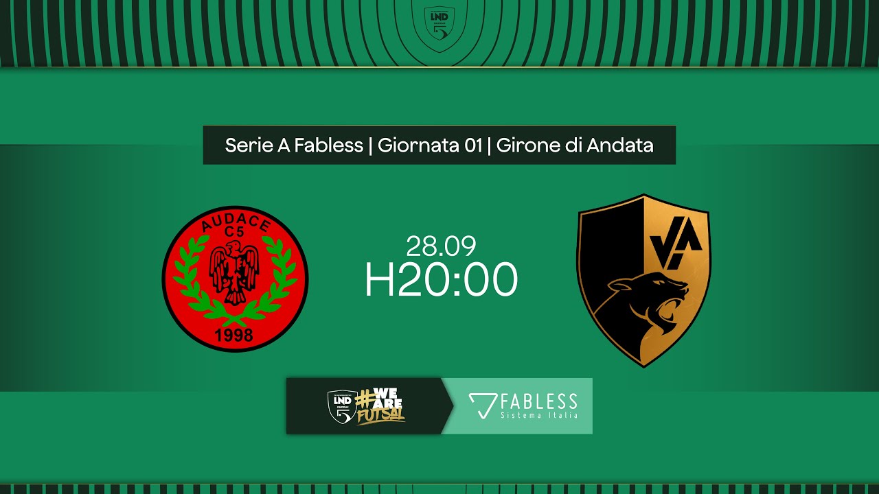 Audace Verona-VIP 2-2 | 1ª giornata | Serie A Fabless 2024/2025