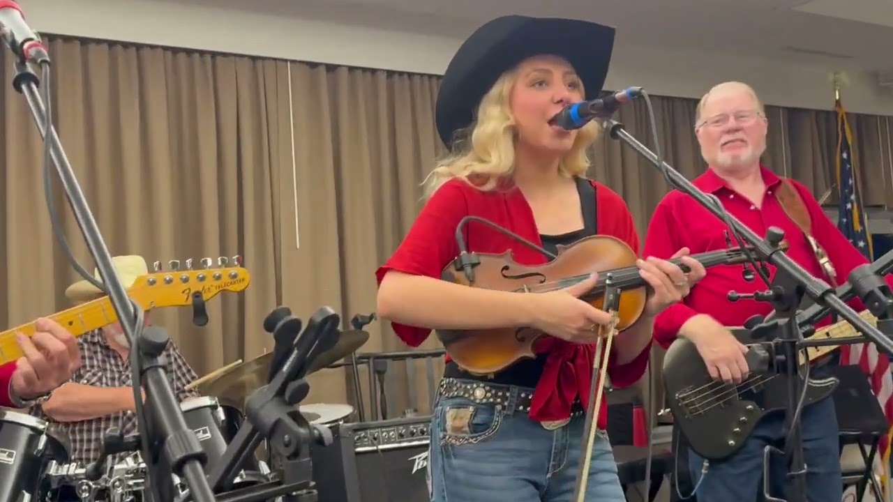 JONES IN THE JUKEB0X by Mackynsie McKedy with the Larry Lange Band in Hulbert OK 8-16-24