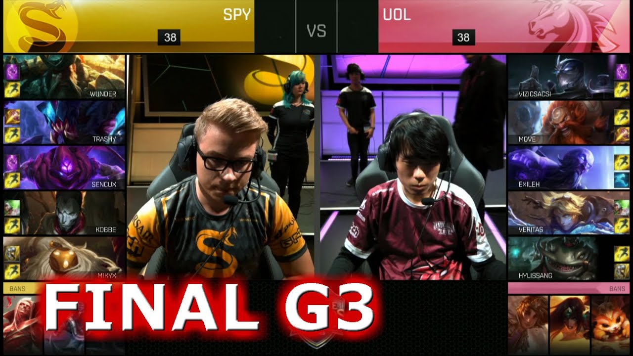 Splyce vs UOL (Unicorns of Love) | Game 3 Finals S6 Worlds 2016 EU Regionals Round 3 | SPY vs UOL G3