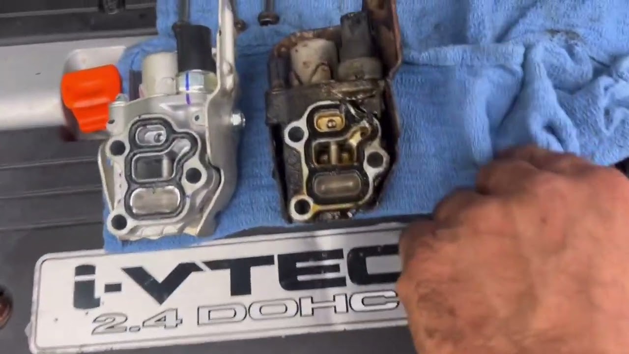 2008 Honda CRV  VTEC oil pressure switch a rocker arm Code P2646. DIY