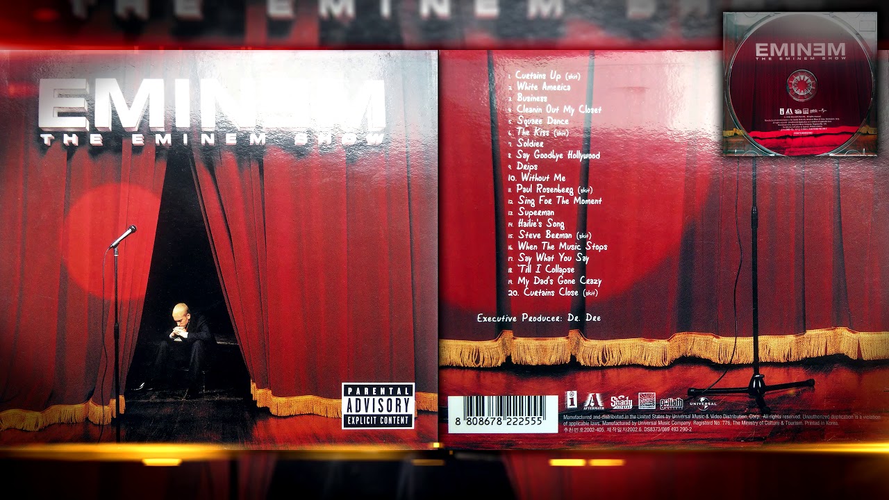 에미넴 The Eminem Show💽ＦＵＬＬ ＡＬＢＵＭ&trade;🎧