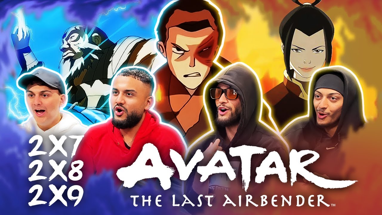 BROTHERS watch AVATAR: The Last Airbender 2x7 - 2x9 | FIRST TIME REACTION
