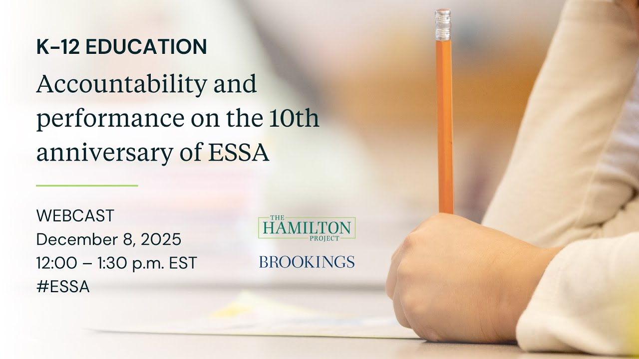 K-12 education: Accountability and performance on the 10th anniversary of ESSA