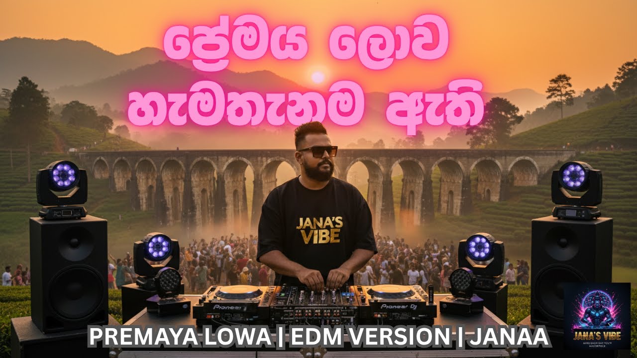Premaya Lowa | ප්‍රේමය ලෝව හැම තැනම ඇති | EDM Version | Janaa