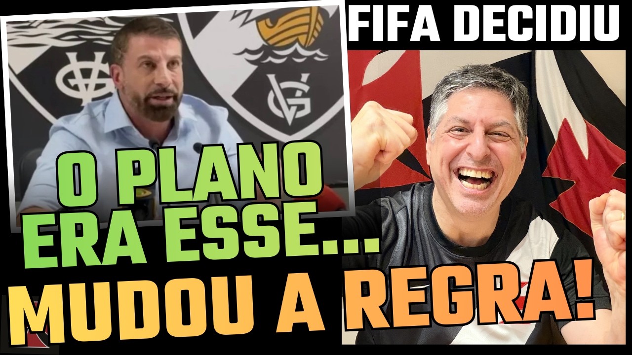 SAIU AGORA! FIFA MANDOU MUDAR. GRANDE OPORTUNIDADE NO VASCO !