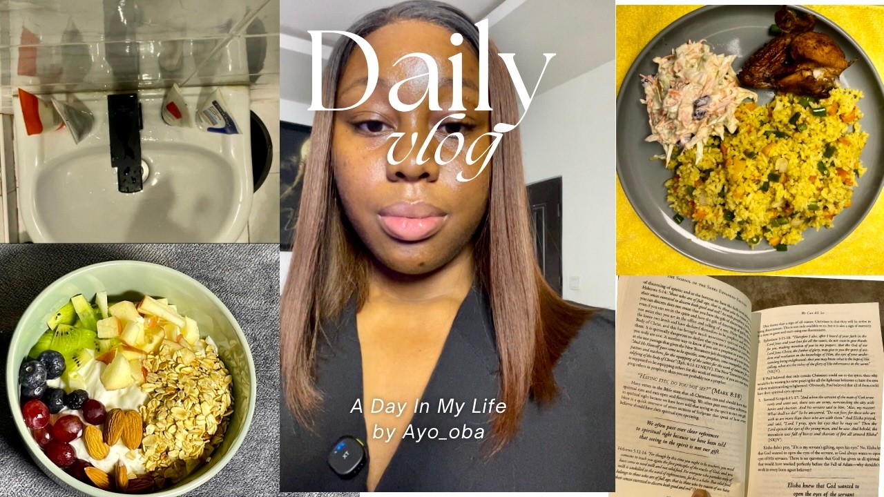 A Quiet day in my life in Nigeria | Introvert living, Reading & Cooking