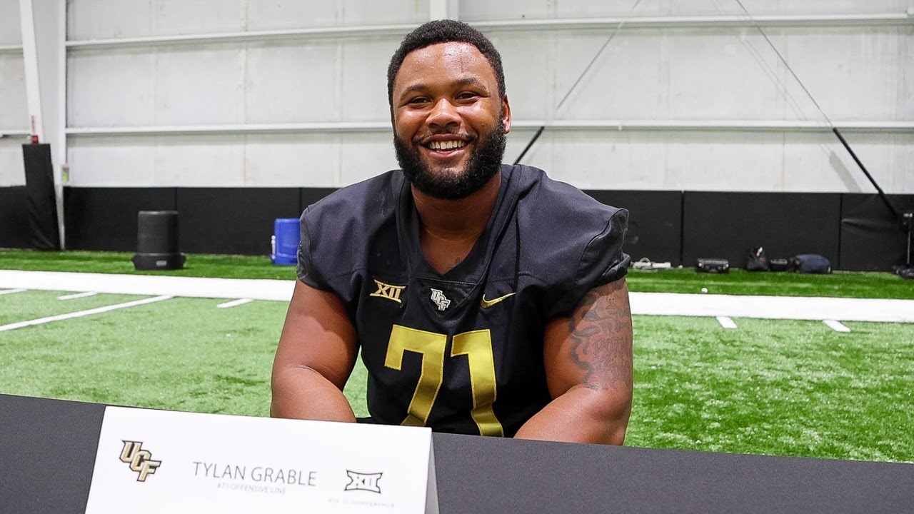 UCF OL Tylan Grable: 'Our goal is to win a championship' ⚔️🏈
