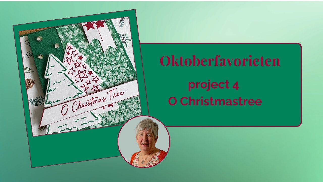 Oktoberfavorieten met Stampin'Up!   project 4   Oh Christmas Tree