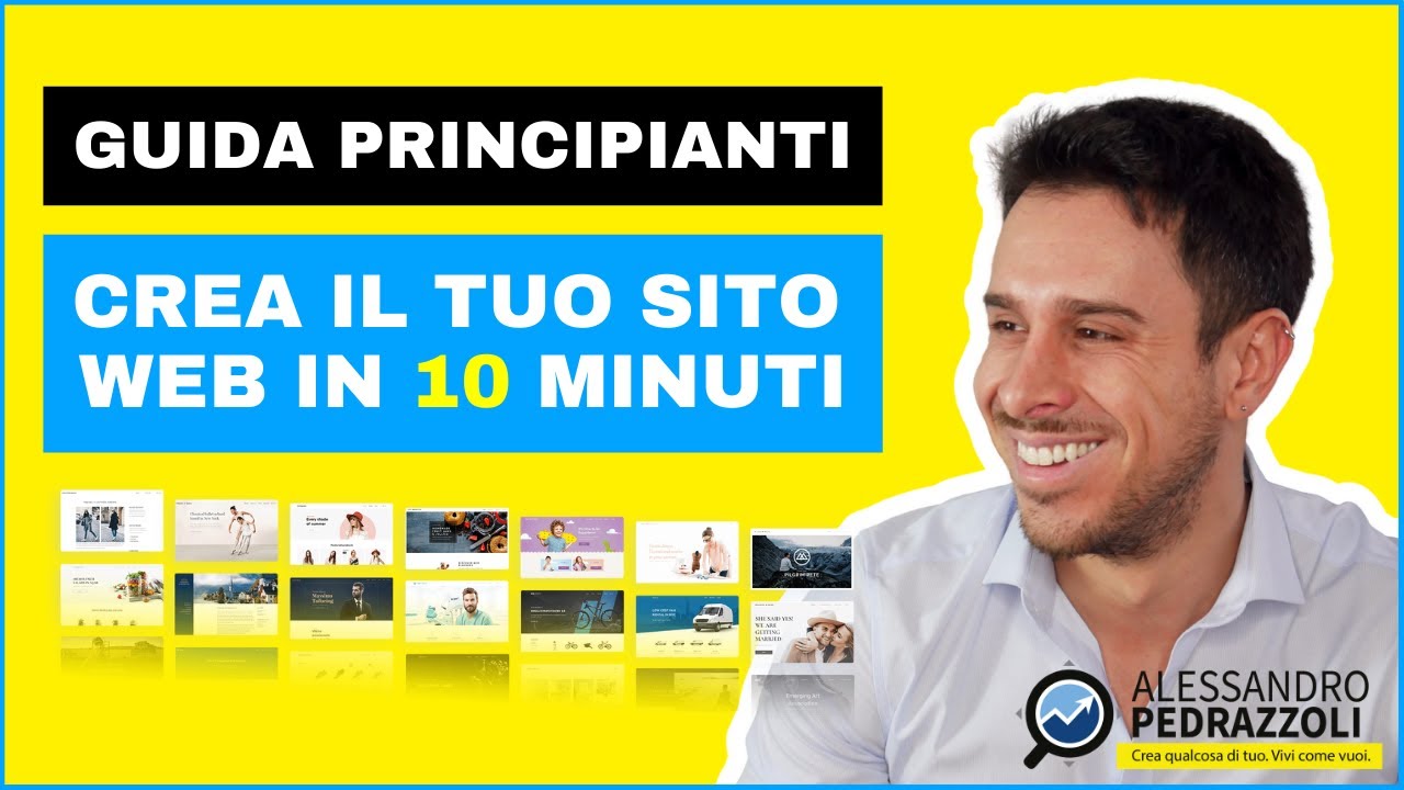Come creare un sito web in 10 minuti (+ trucco traffico gratis)