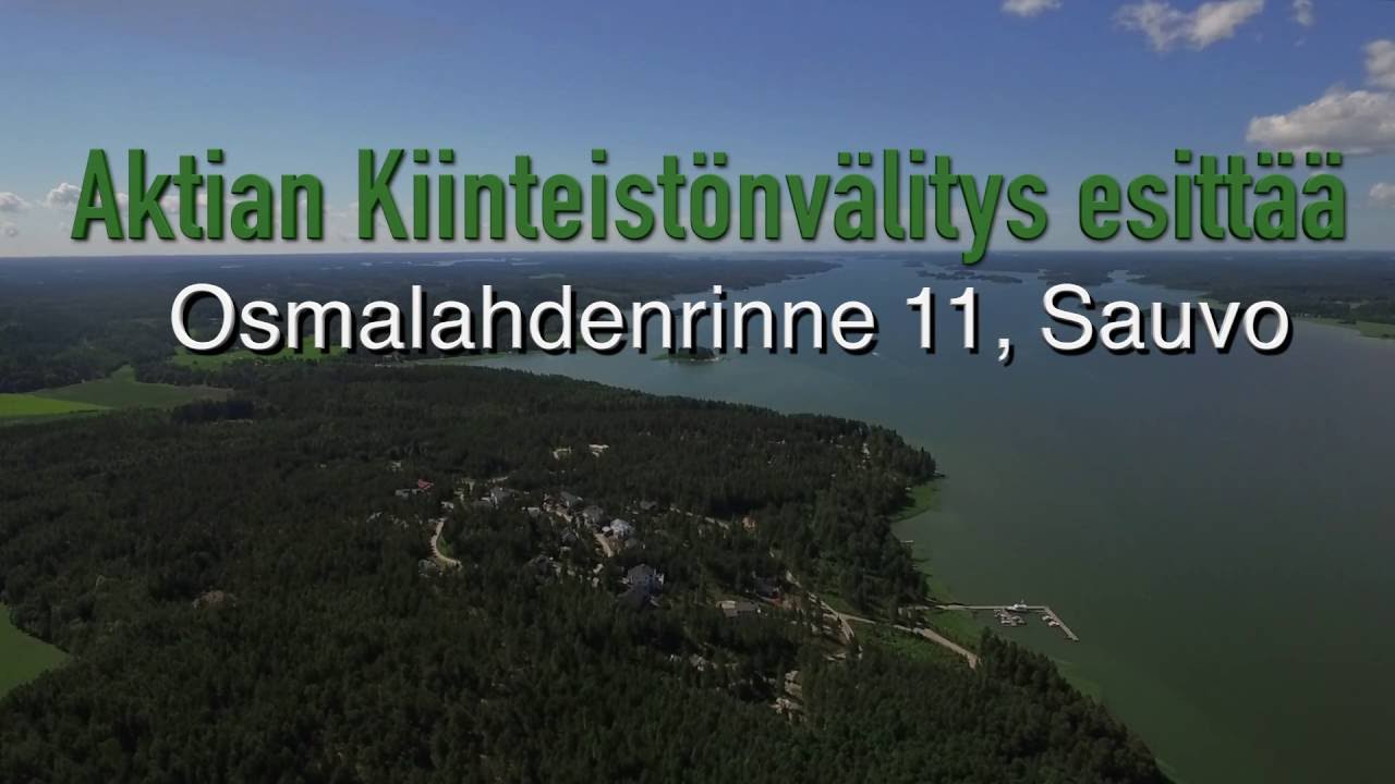 Osmalahdenrinne 11, 21570 Sauvo