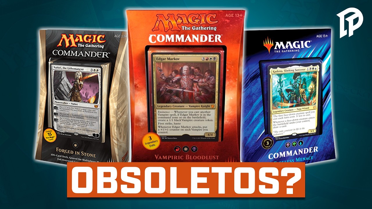 POR QUE NÃO VEMOS DECKS DE PRECON ANTIGOS NOS TORNEIOS?