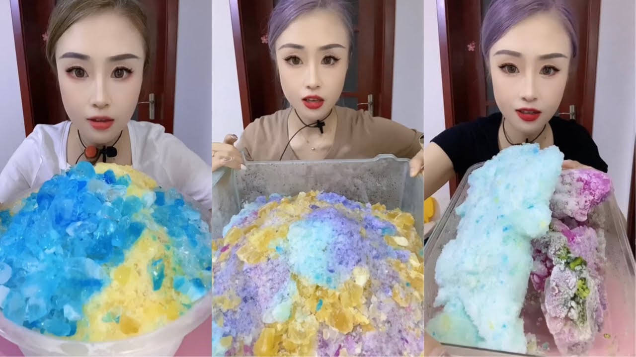 Crushed Ice Eating ASMR | Ice Eating