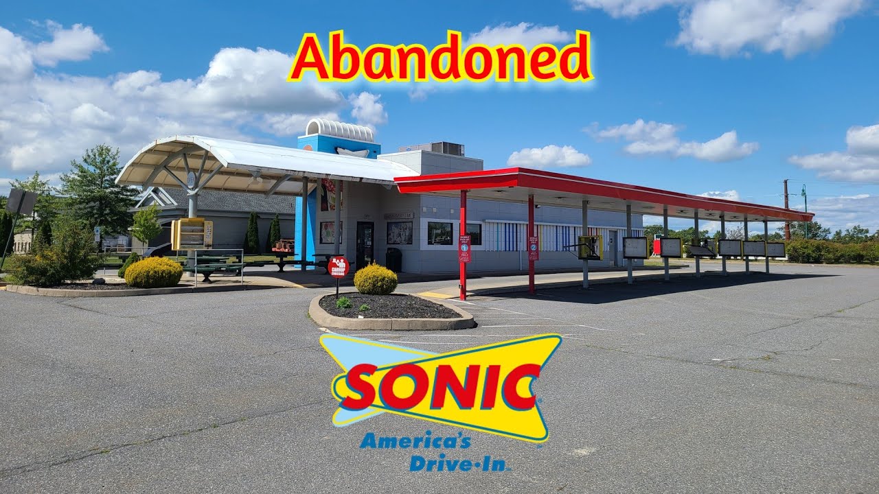 Заброшенный автокинотеатр Sonic Drive-In • Хазлтон, Пенсильвания