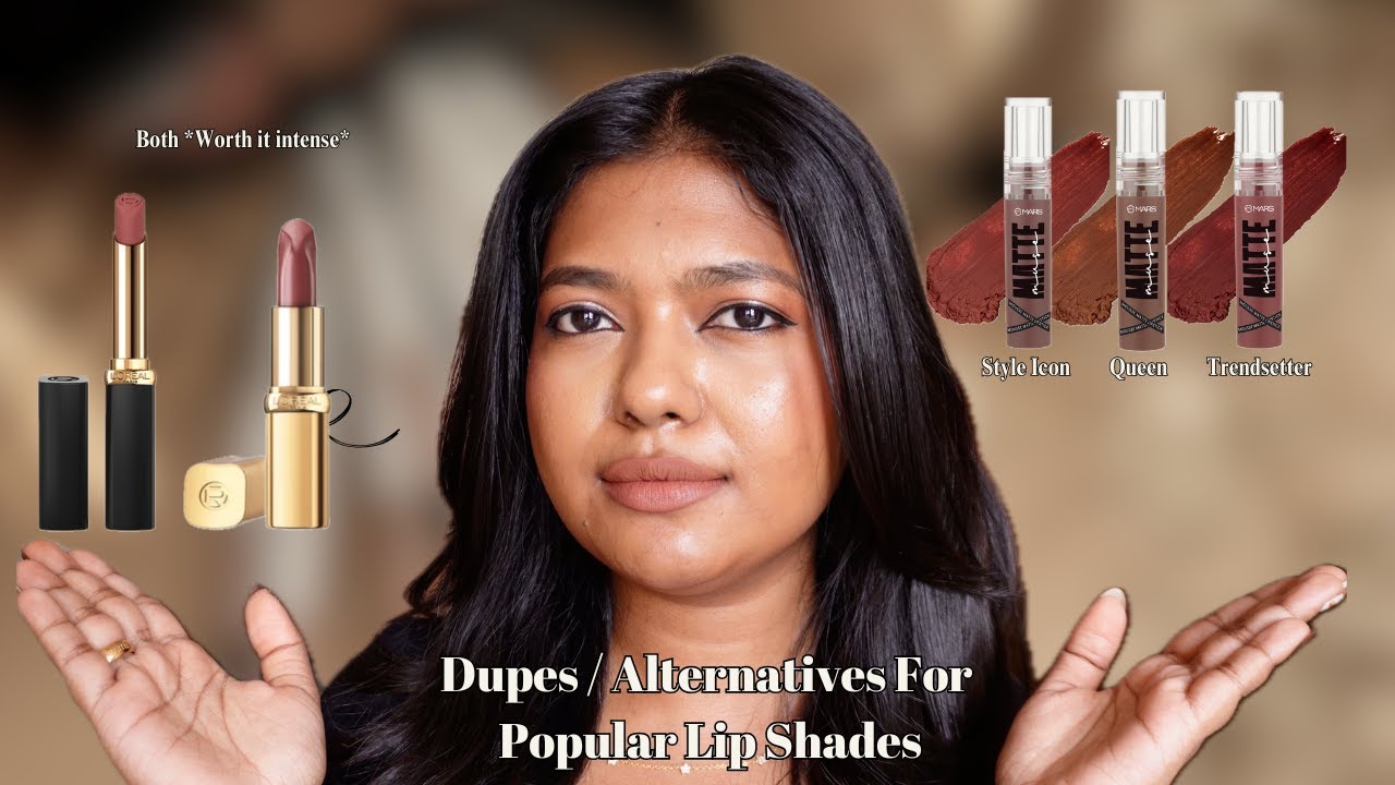 *LIPSTICK DUPES* YOU SHOULD BE AWARE OF | UNDER 500/- | PART 1 | IN TAMIL |