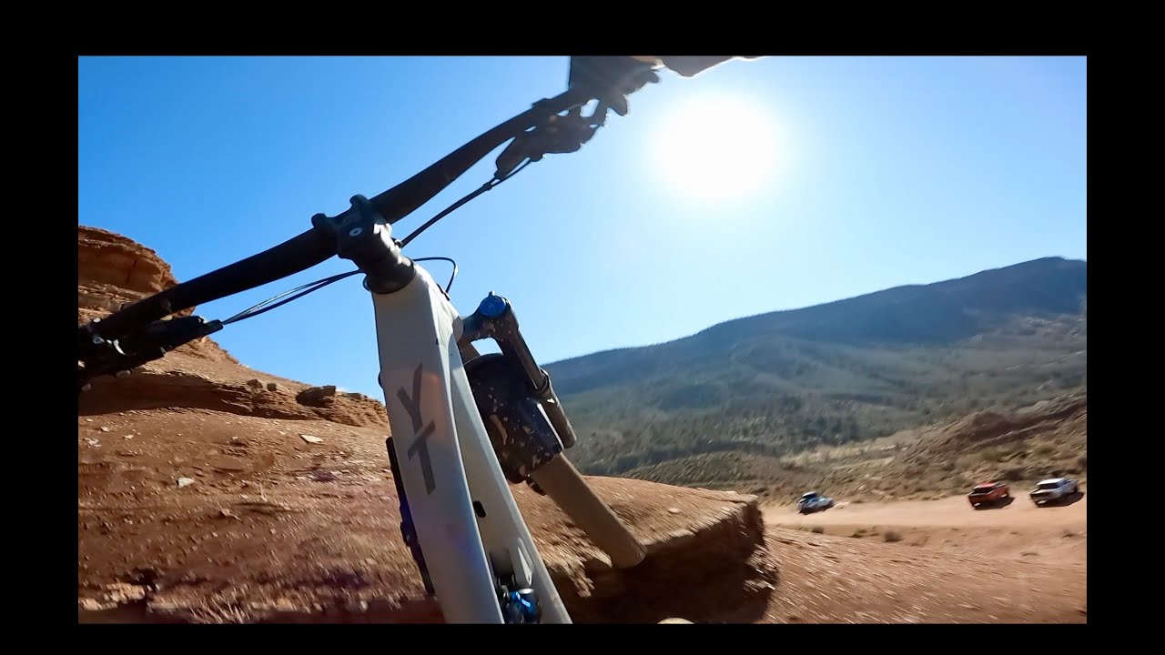 Riding The Old Redbull Rampage Site!