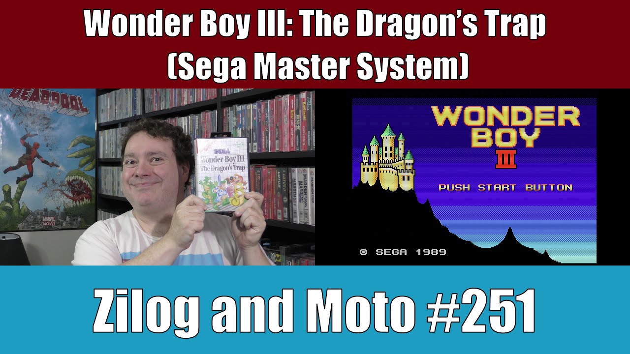 Wonder Boy III: The Dragon's Trap (Sega Master System) - Zilog and Moto #251