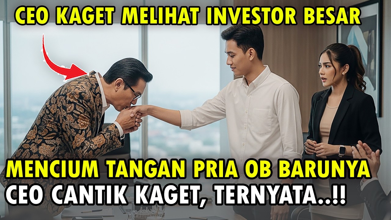 CEO Cantik Terdiam!! Melihat Investor Besar Mencium Tangan Karyawan Baru, CEO Itu Kaget