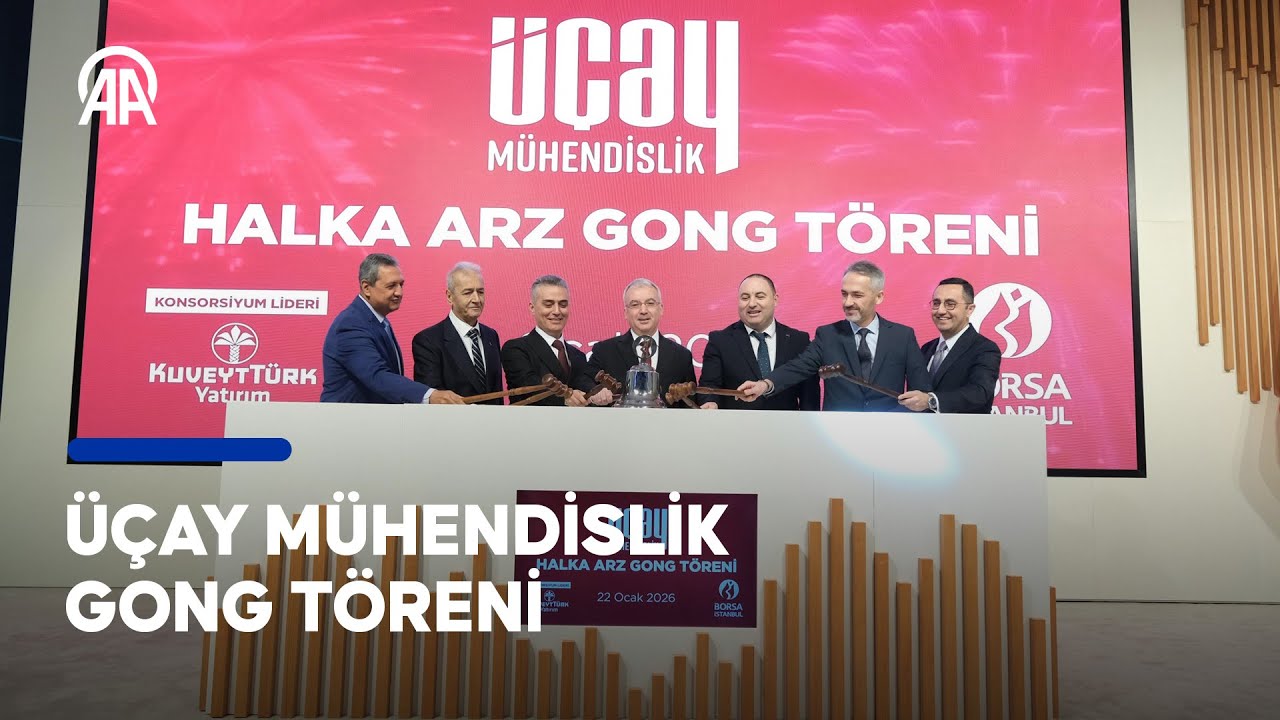 Borsa İstanbul'da gong Üçay Mühendislik için çaldı