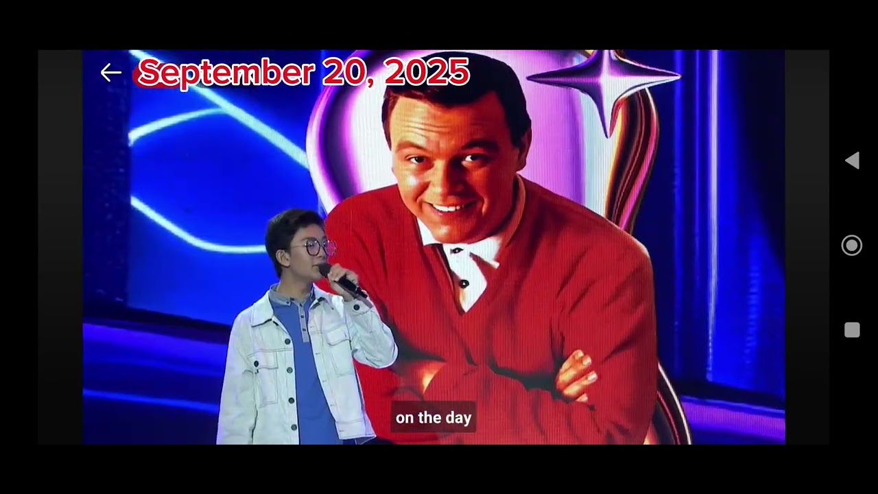 Rouelle Cariño at Eat Bulaga September 20, 2025