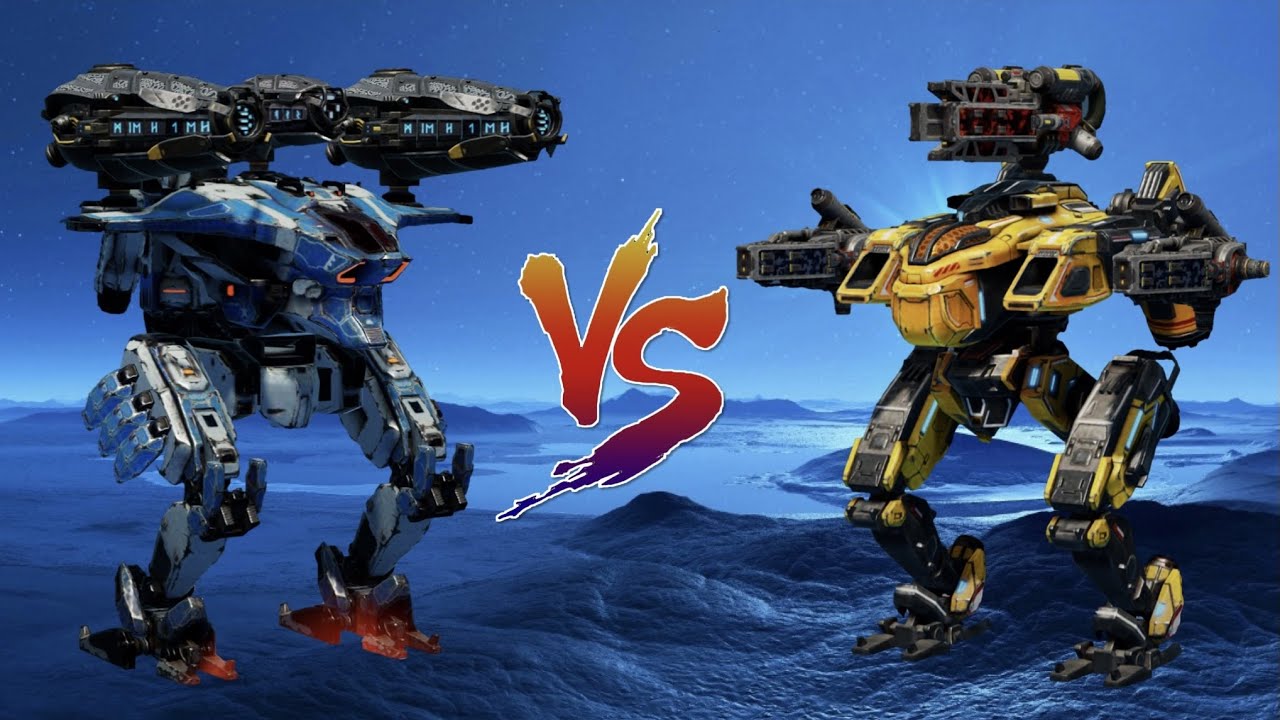 [WR] NEW Robot SIREN VS HARPY - Comparison | War Robots Test Server