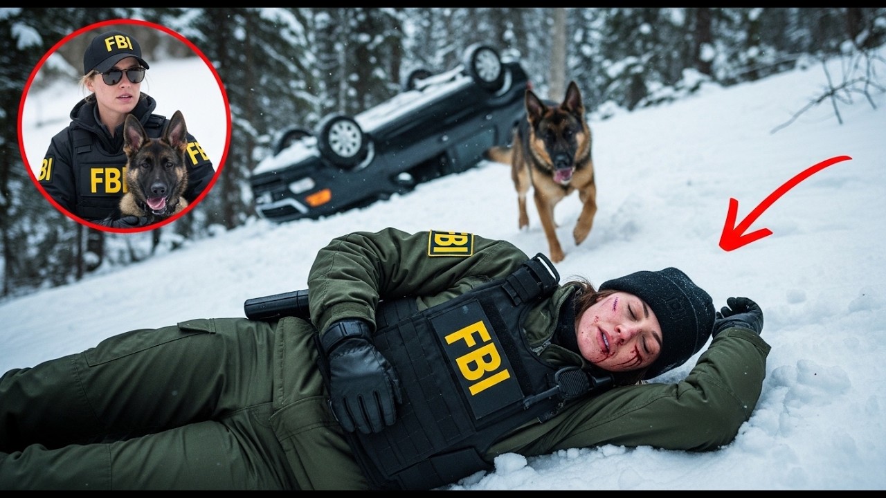 FBI Agent Trapped in a Blizzard — Her K9’s Brave Act Left Everyone in Tears