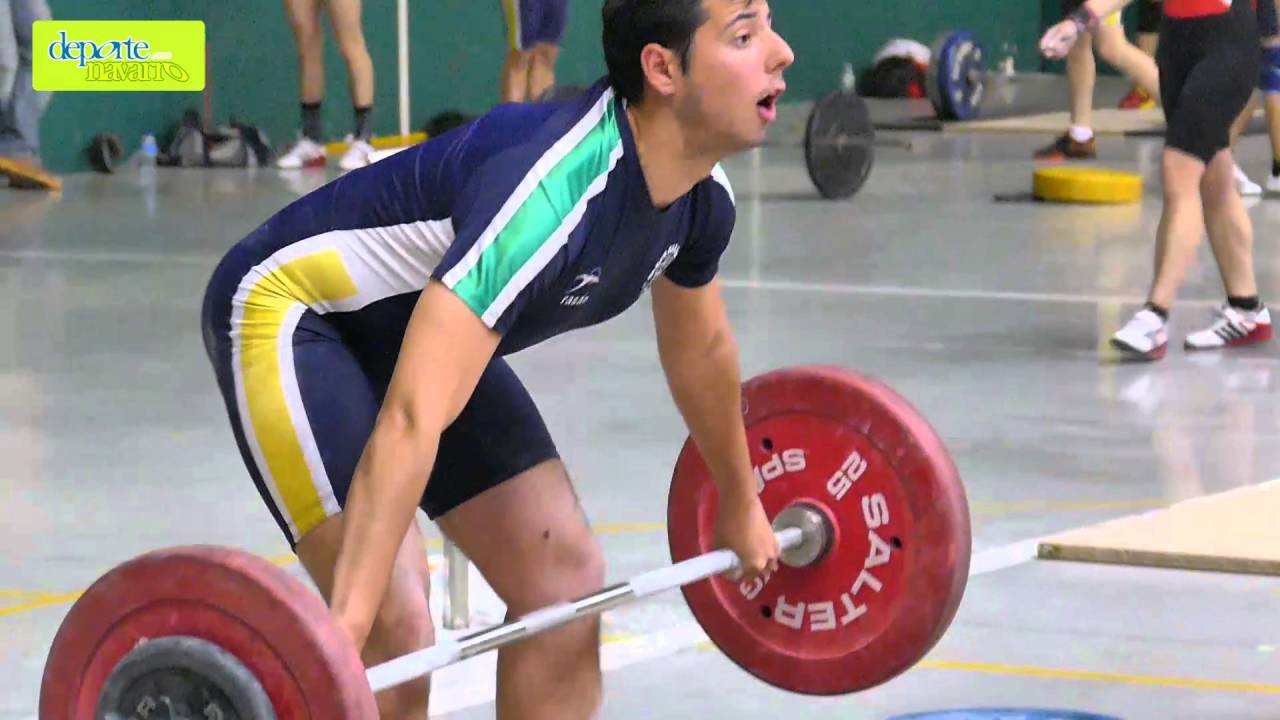 halterofilia campeonato navarro 2016 camara lenta 19